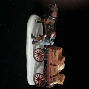 Department 56 Dickens Village Gourmet Chocolate Delivery Wagon